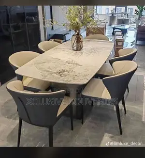 High Quality Modern 6 Sitter Dinning Set for Home and Restaurant