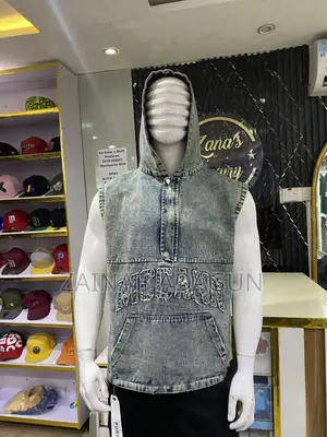 Premium Sleeveless Jean Jacket 