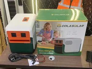 3600w Solar Power Generator With Solar Panels
