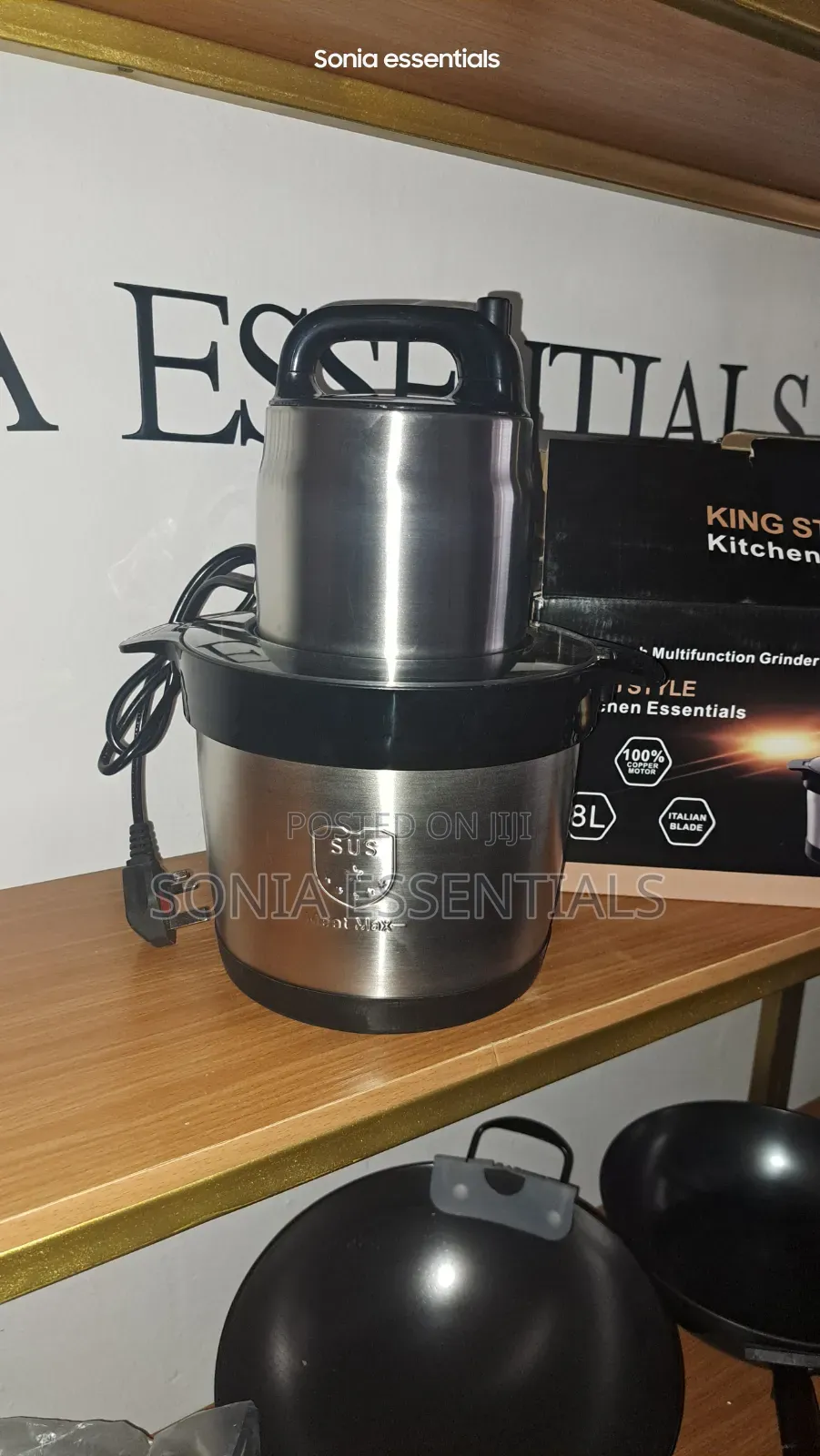 8l Yam Pounder/Food Processor