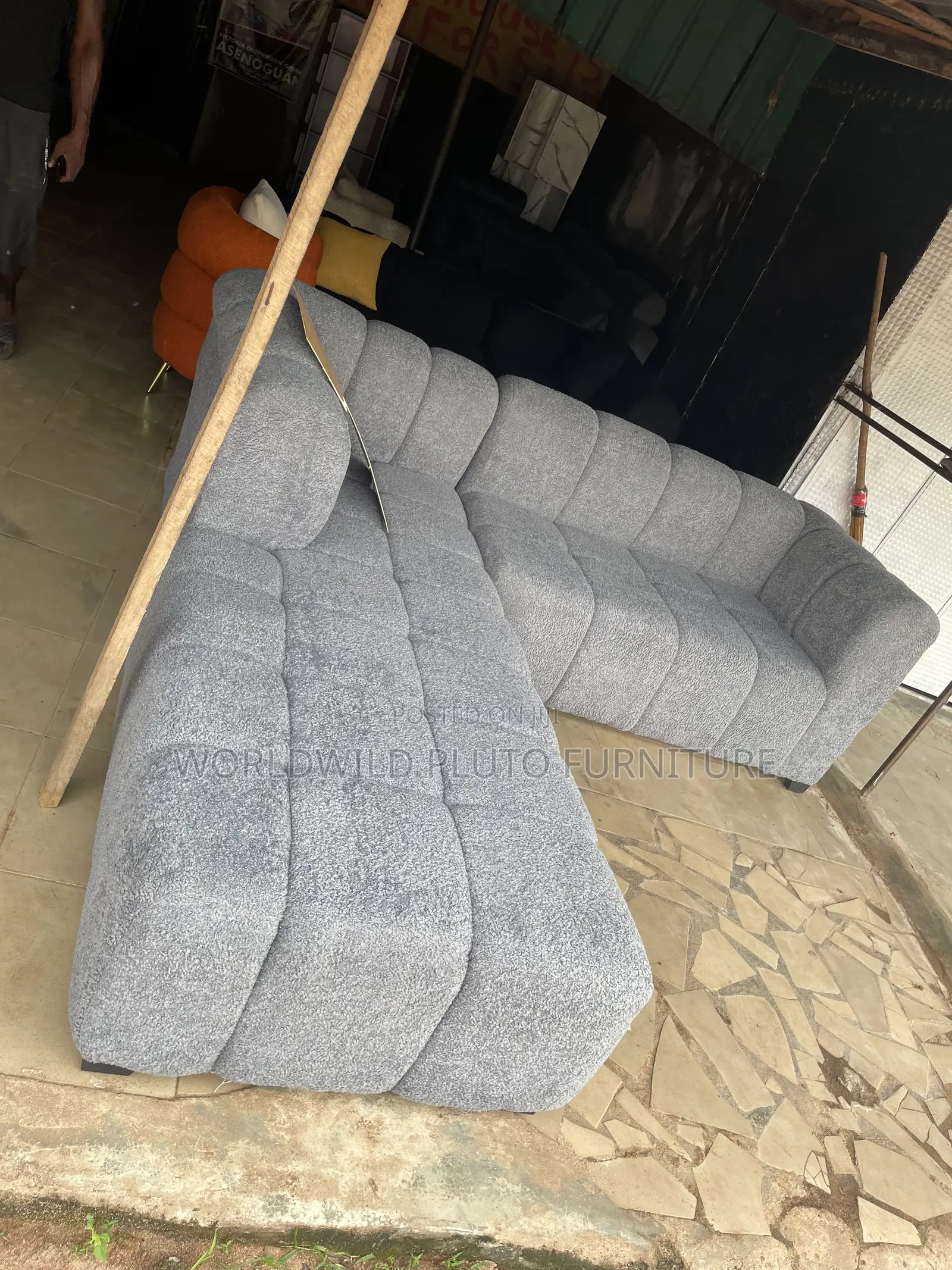 This Is a L Shape Chair