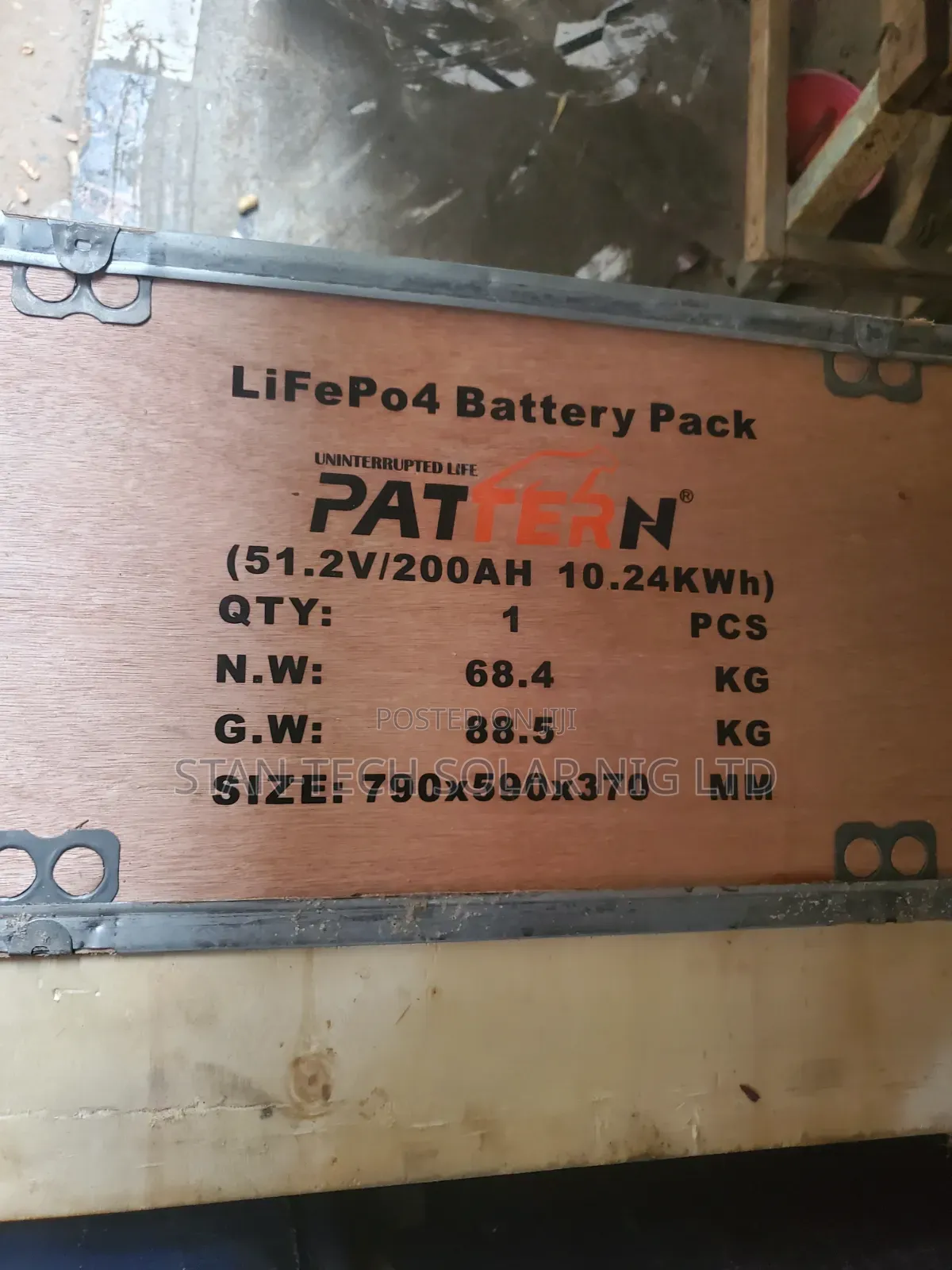 Pattern 10kwh Lithium Battery