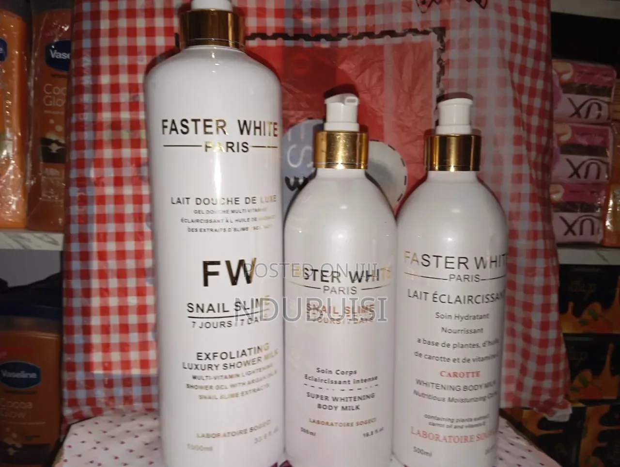 Faster White Lotion Snail/Carrot