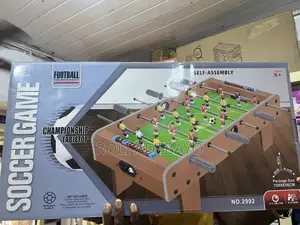 Tabletop Pool Table/Soccer Game Set