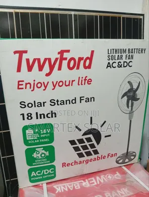 18 Inches Ac Dc Rechargeable Lithium Fan