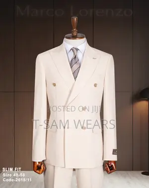 Marco Lorenzo Double Breasted Suit