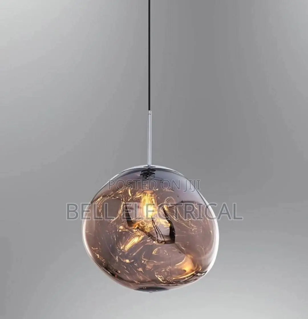 Nordic Volcanic Iridescent Lava Ceiling Pendant