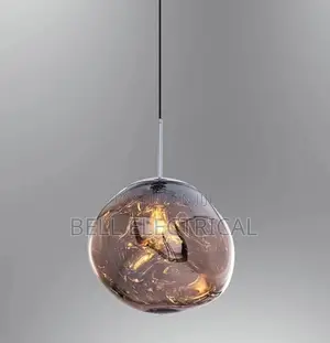 Nordic Volcanic Iridescent Lava Ceiling Pendant