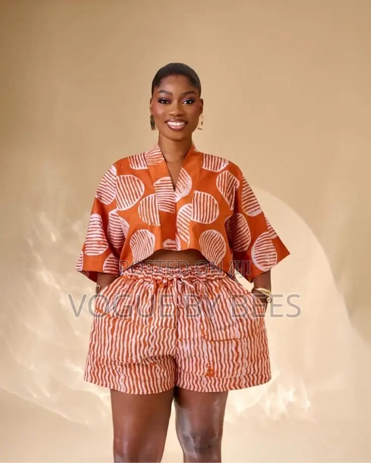 Adire Short Two Pieces