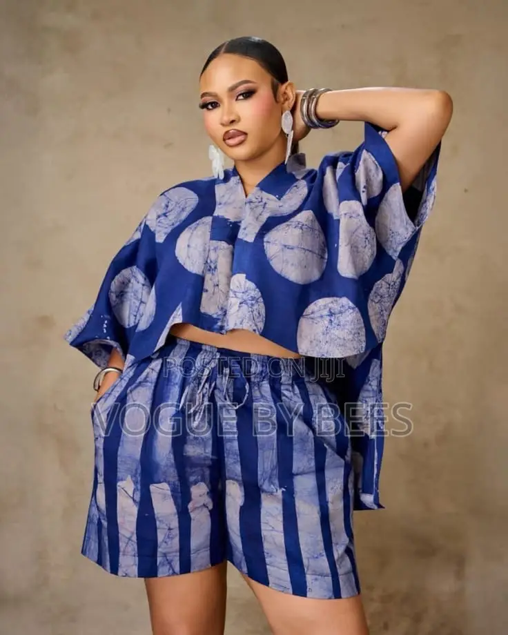 Adire Short Two Pieces