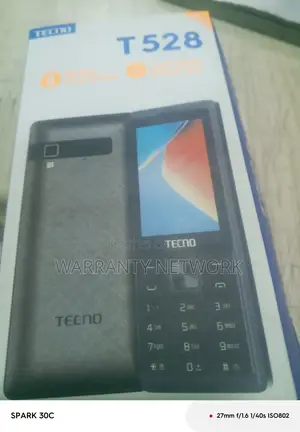 New Tecno T528 Black