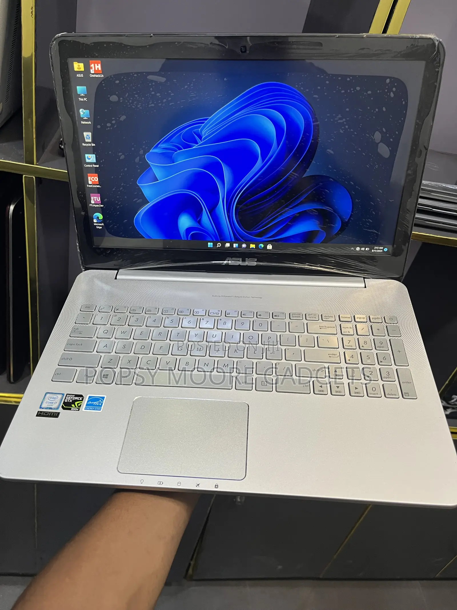 Laptop Asus N550JX 8GB Intel Core i7 SSD 256GB