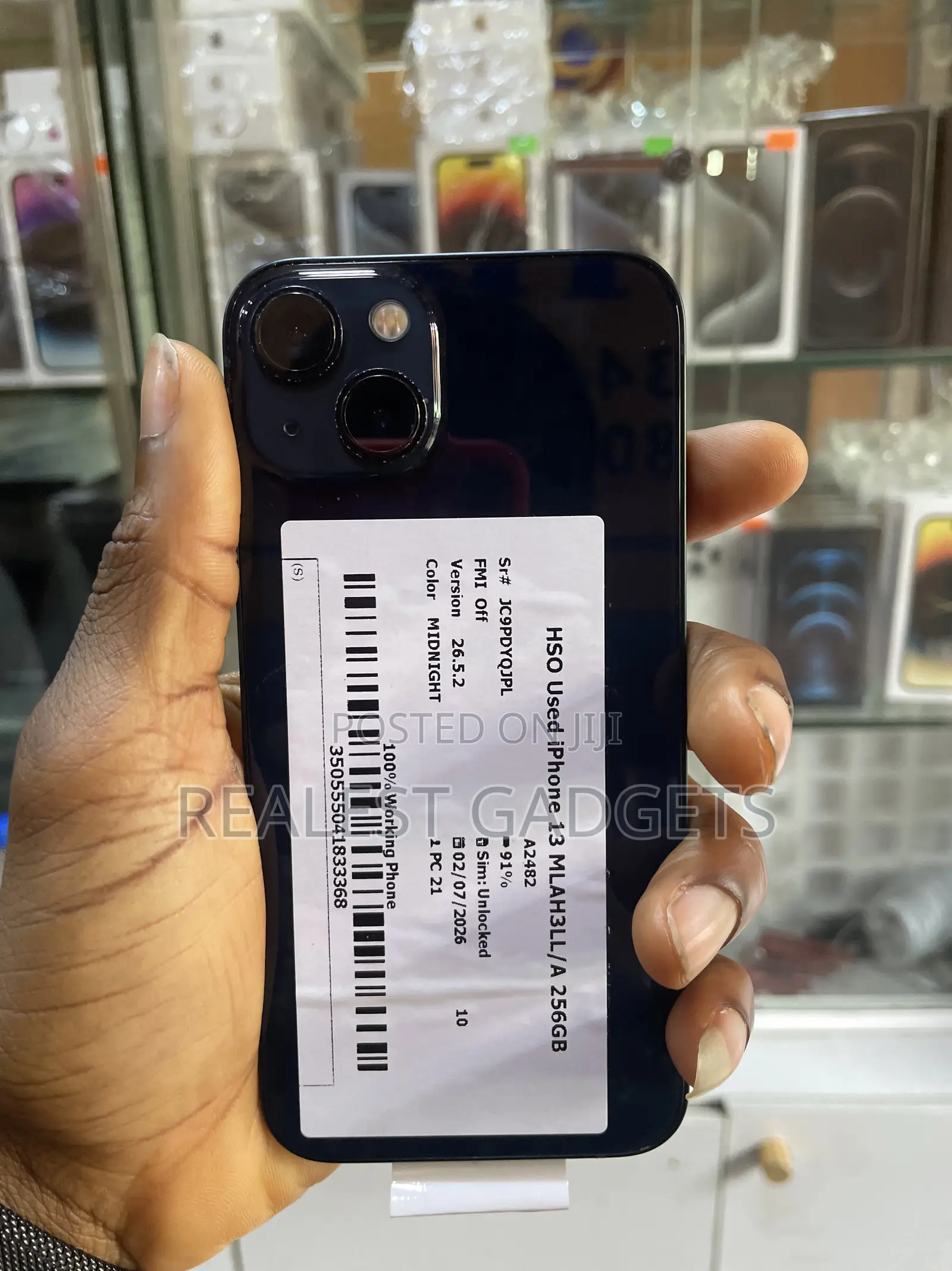 Apple iPhone 13 256 GB Black