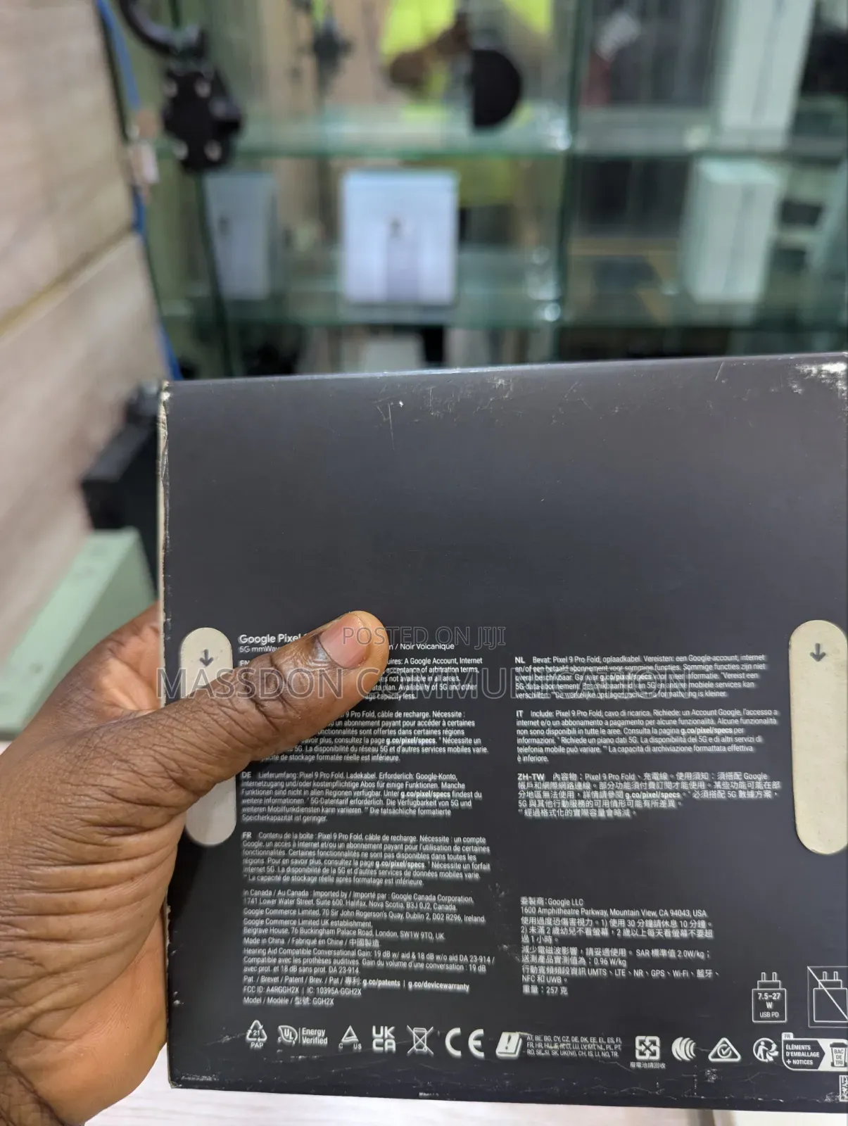 New Google Pixel 10 Pro Fold 256 GB Black