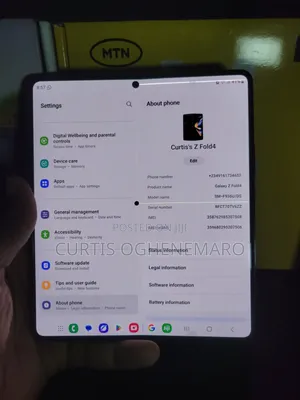 Samsung Galaxy Fold 5G 512 GB Black