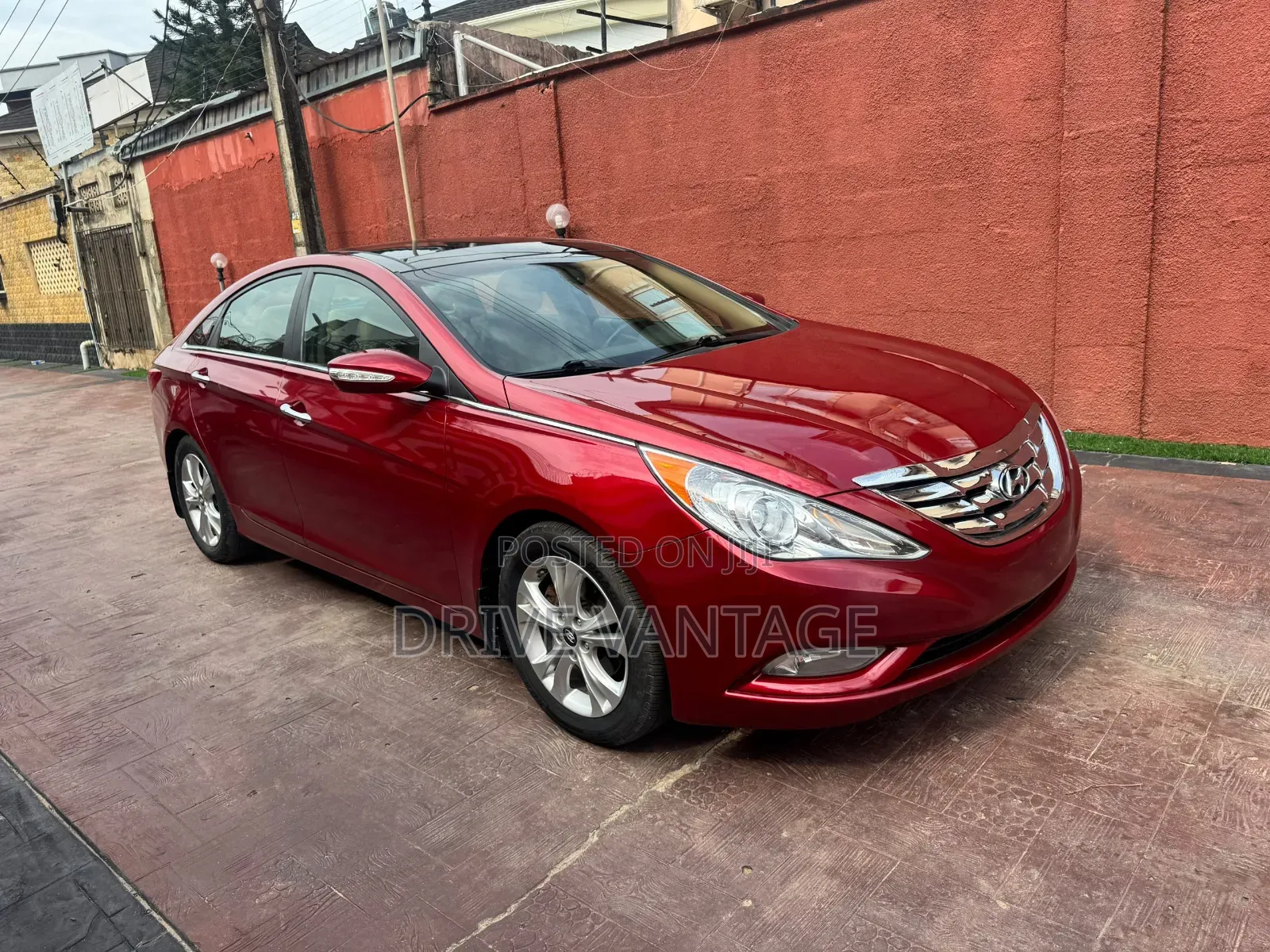 Hyundai Sonata 2012 Red