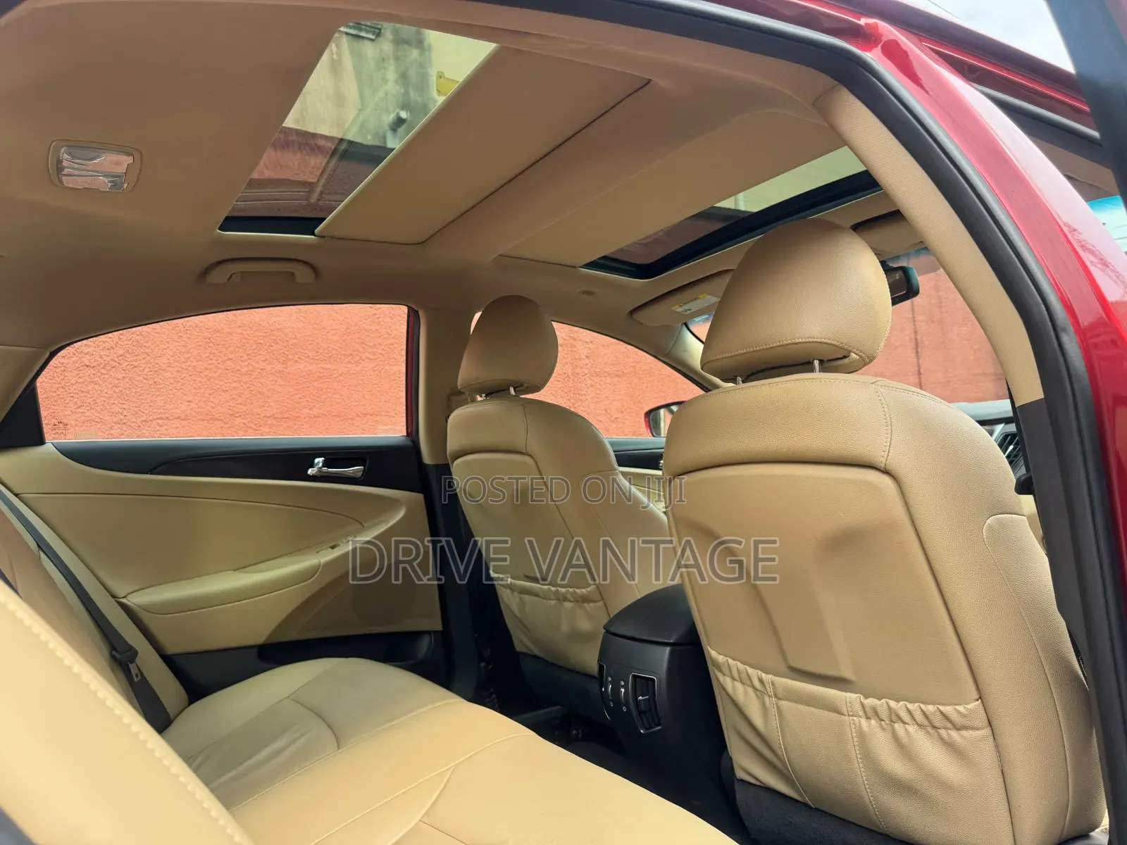 Hyundai Sonata 2012 Red