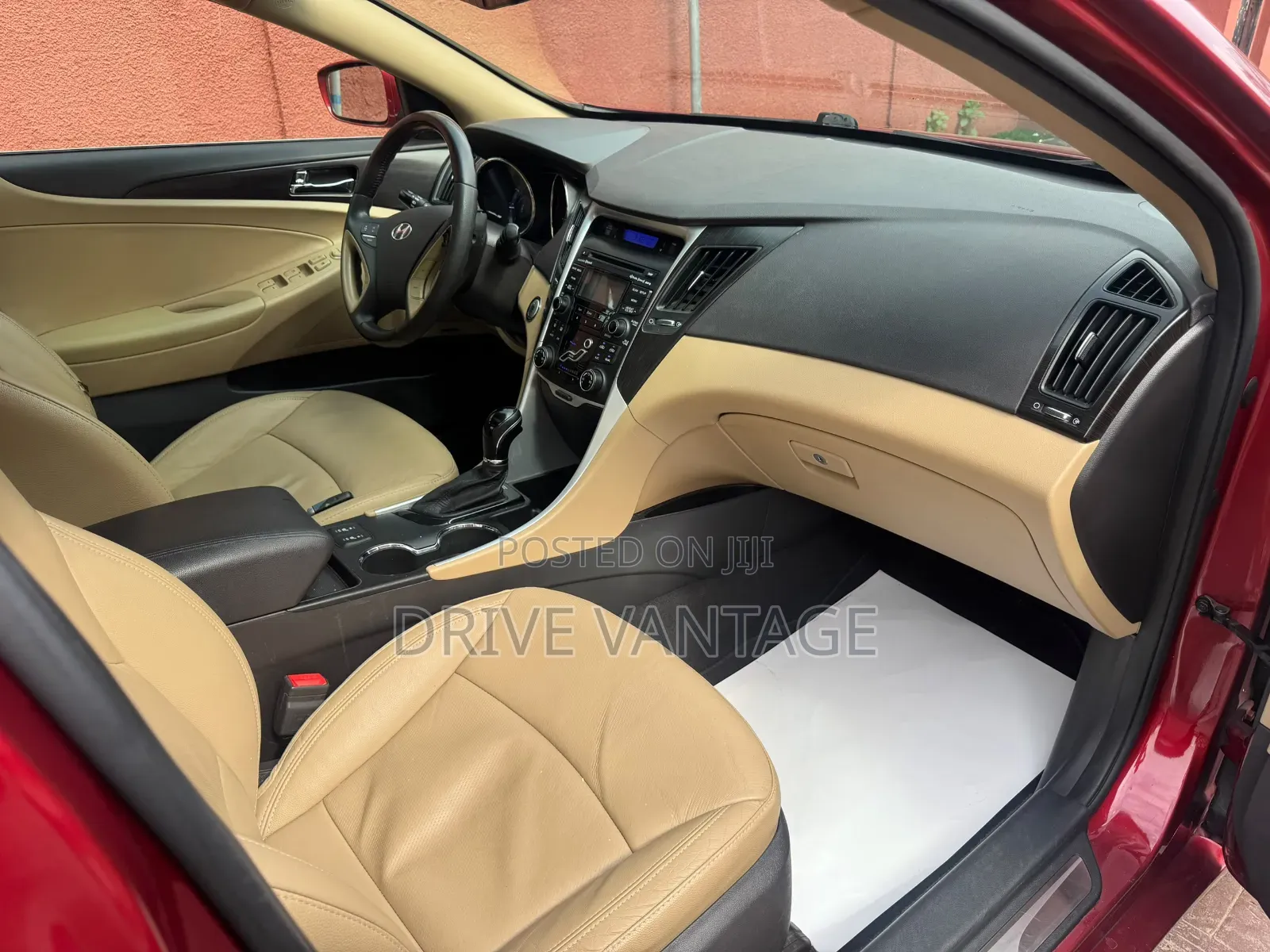 Hyundai Sonata 2012 Red