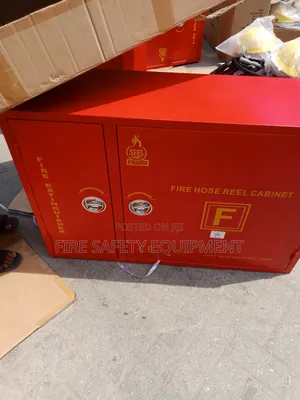 Fire Hose Reel Cabinet With Fire Extinguisher