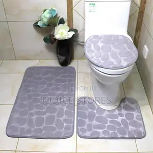 Toilet Set Cover 3pcs Set Bath Mat Shower
