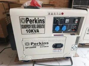 Original Perkins Sound Proof Diesel Generator Model Sp12000e