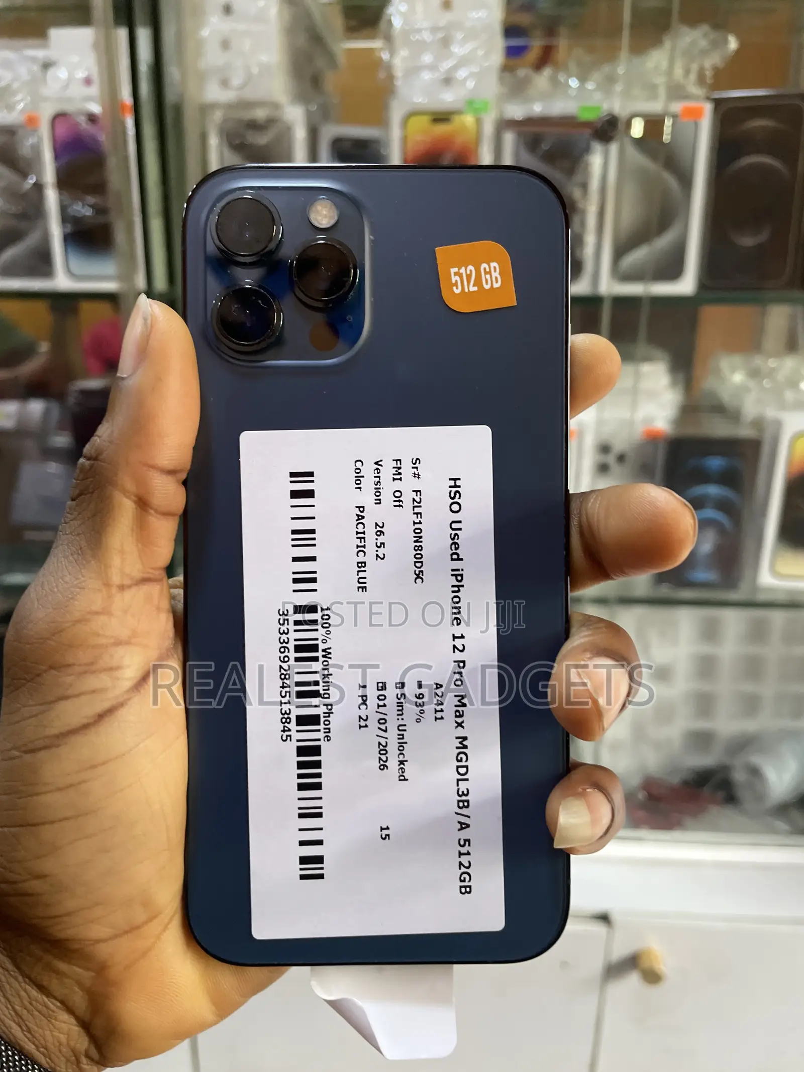 Apple iPhone 12 Pro Max 512 GB Blue