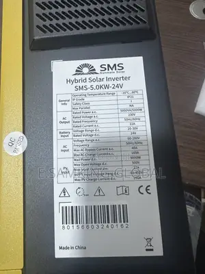 5kva 24v SMS Hybrid Inverter