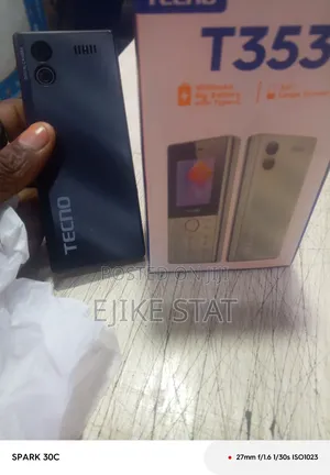 New Tecno T353 Black