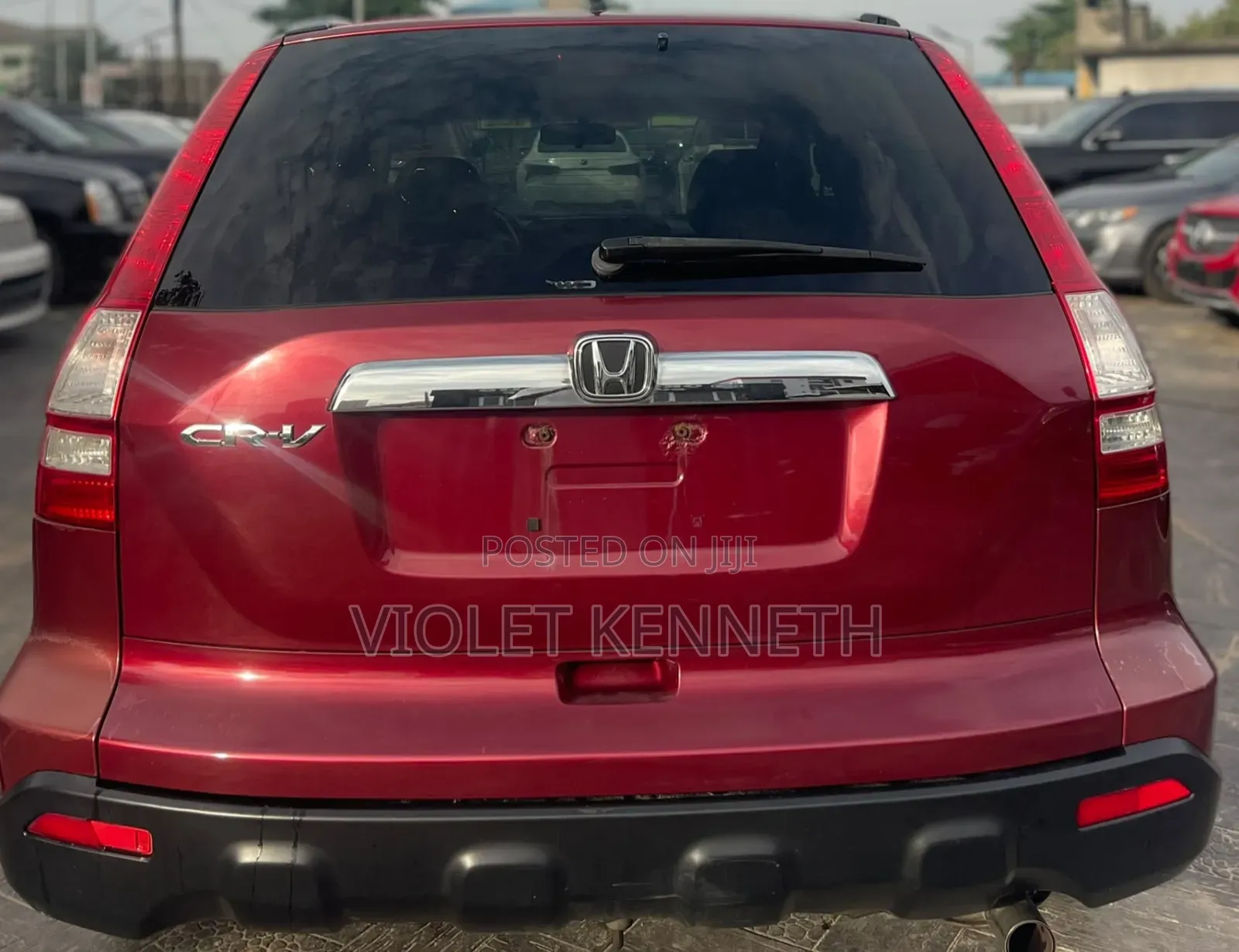 Honda CR-V 2007 Red
