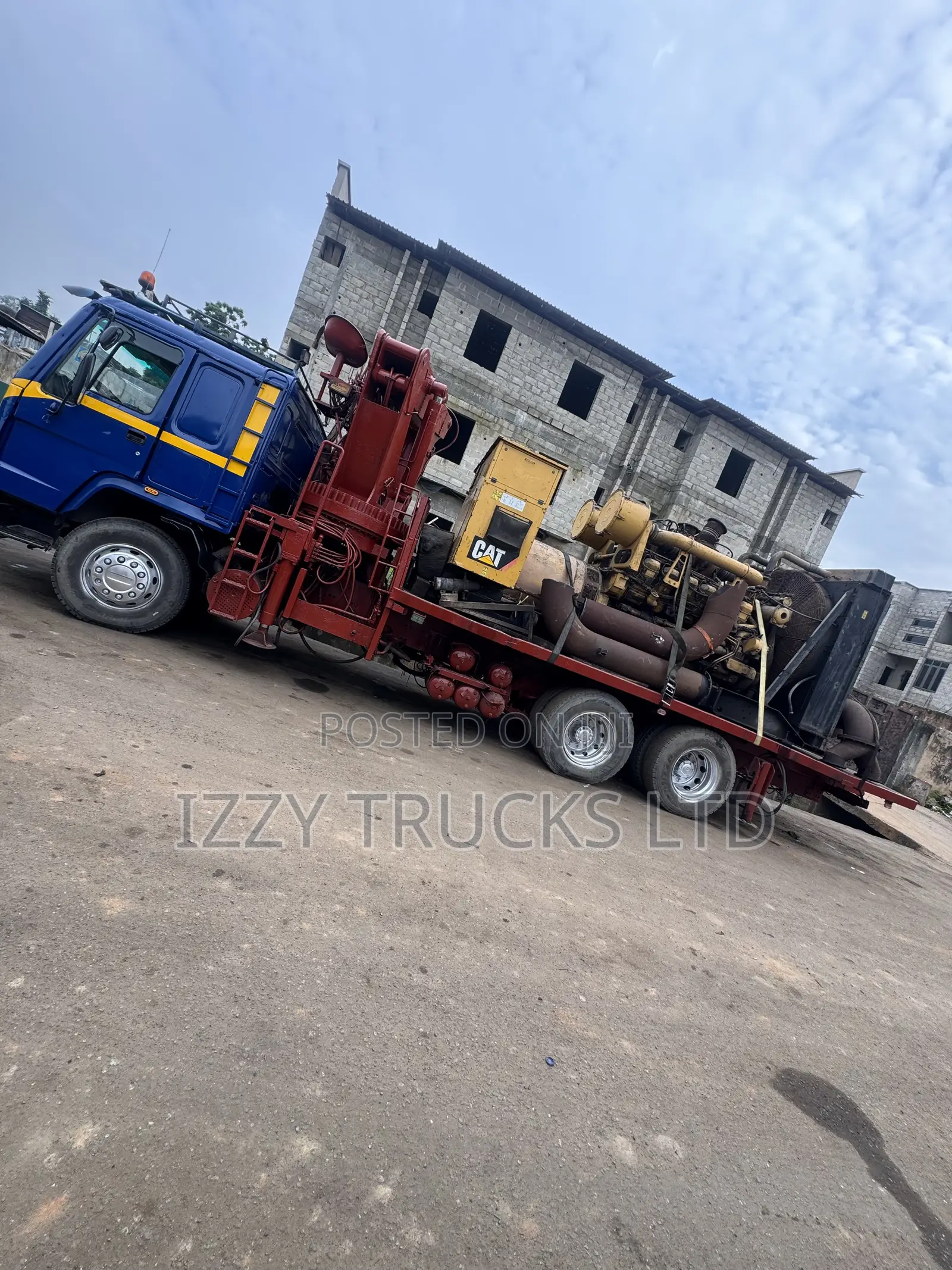 We Load and Unload Heavy Equipment