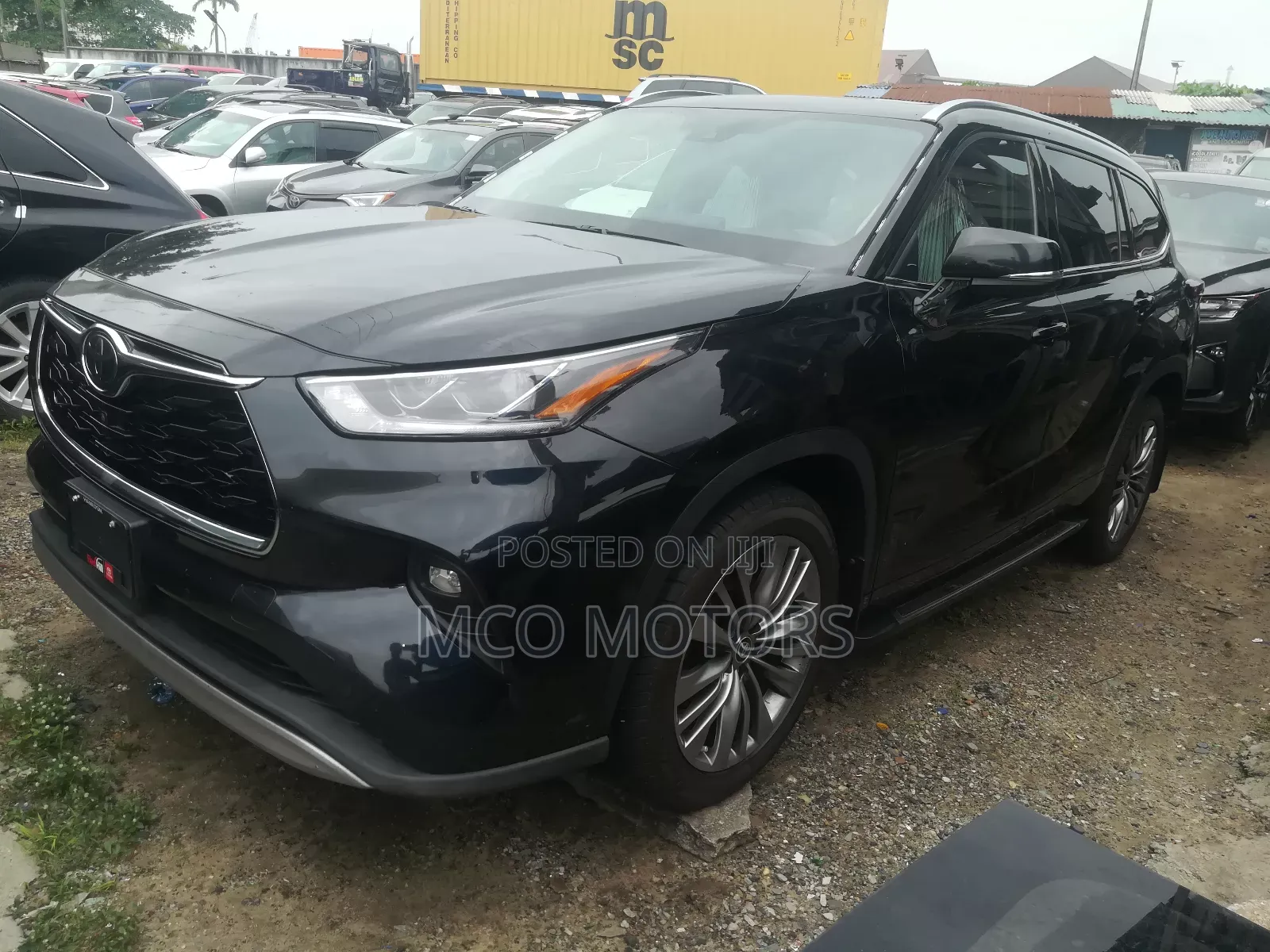Toyota Highlander Platinum 2021 Black