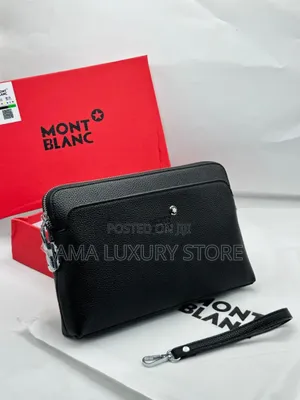 Mont Blanc/Ferragamo Luxury Men Purse–Stylish, Durable Premium Leather