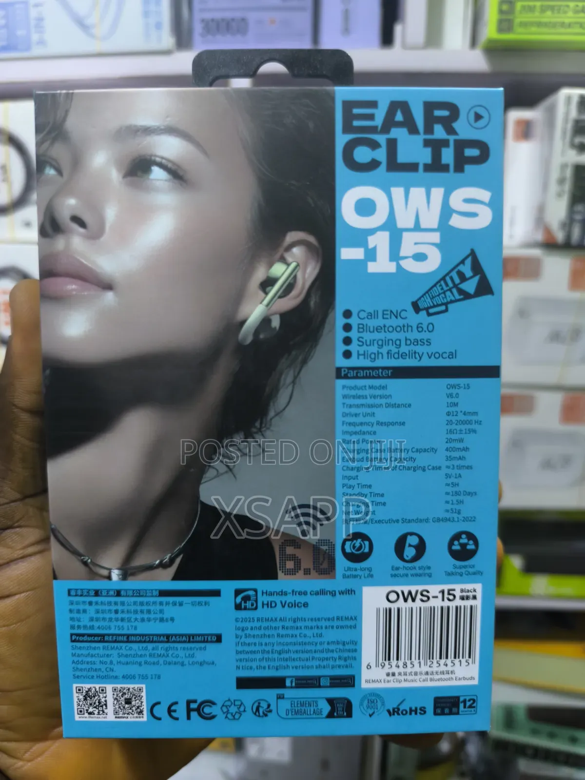 Remax Earclip Buds