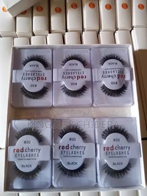 Red Cherry Eyelashes