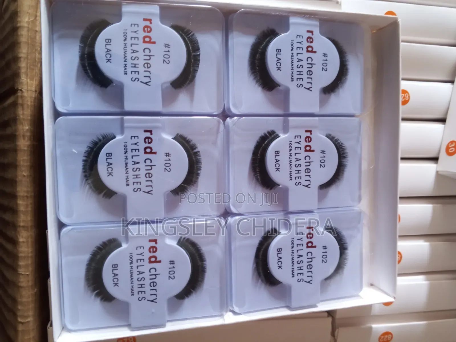 Red Cherry Eyelashes