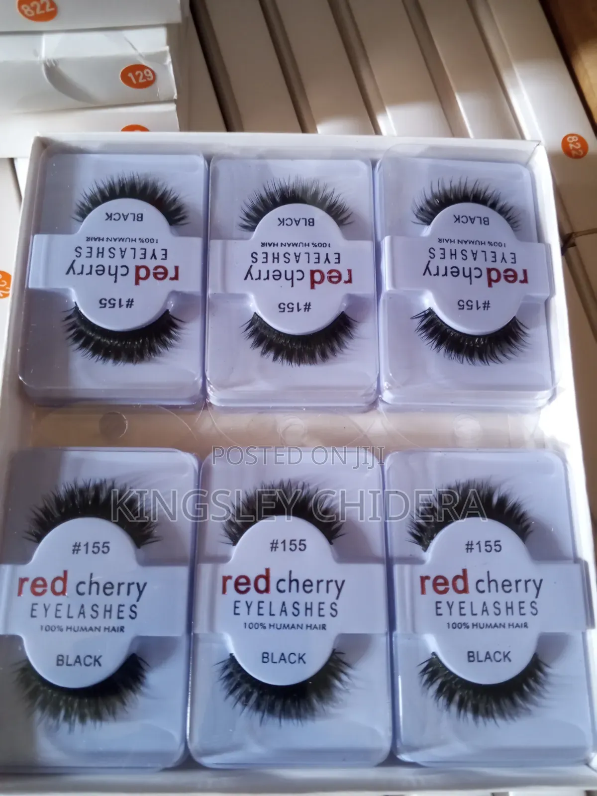 Red Cherry Eyelashes