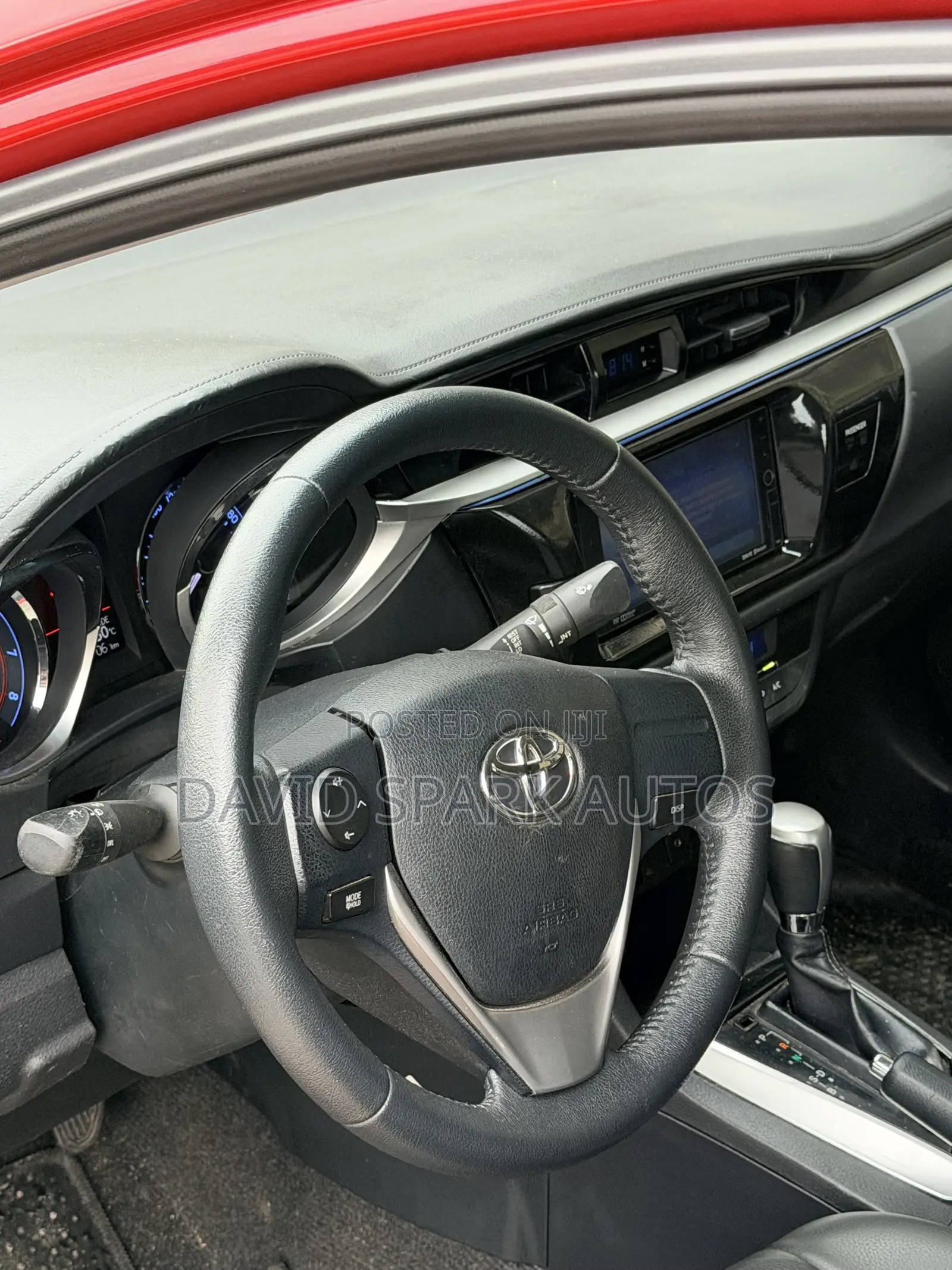 Toyota Corolla 2016 Red