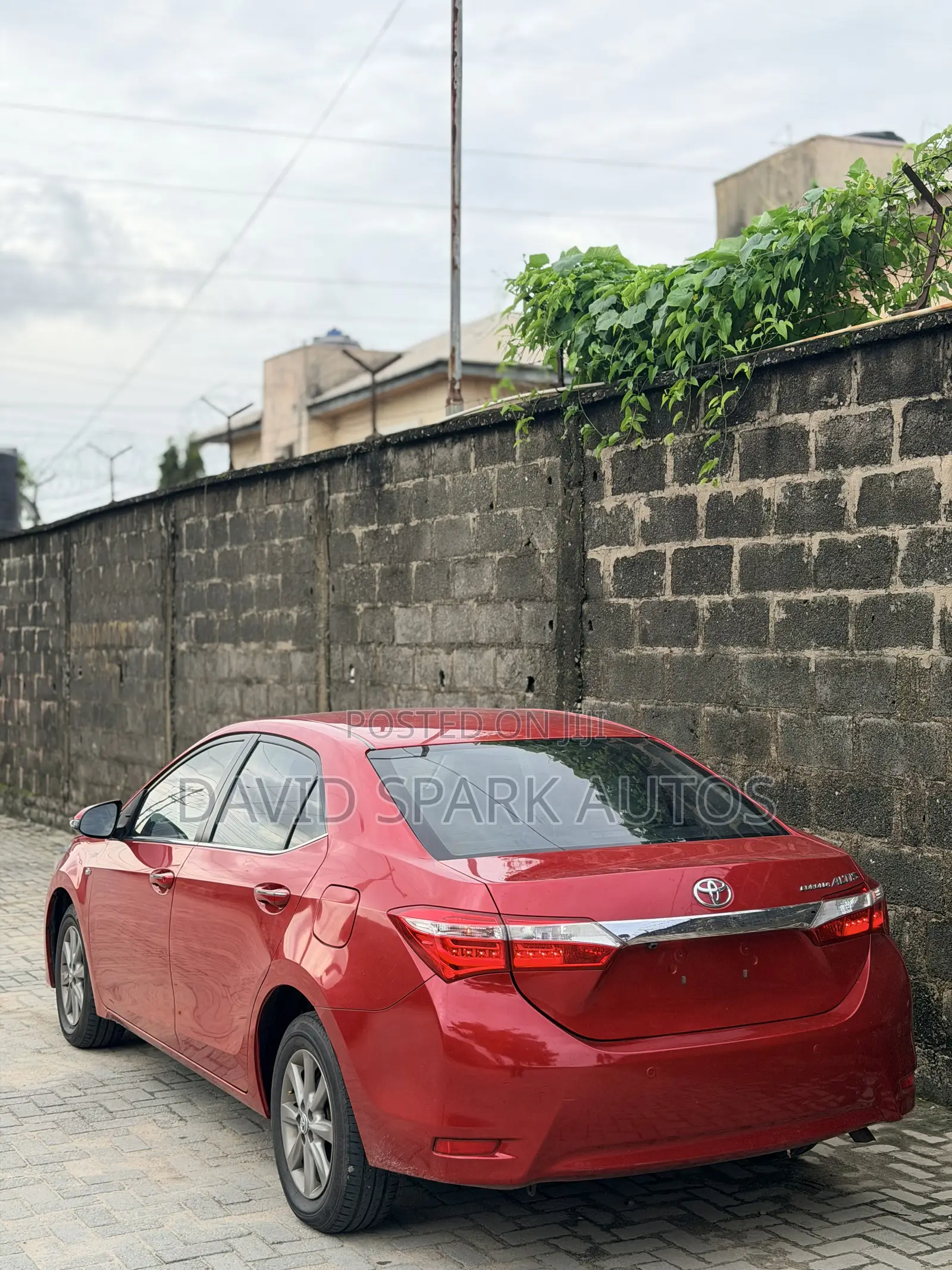 Toyota Corolla 2016 Red