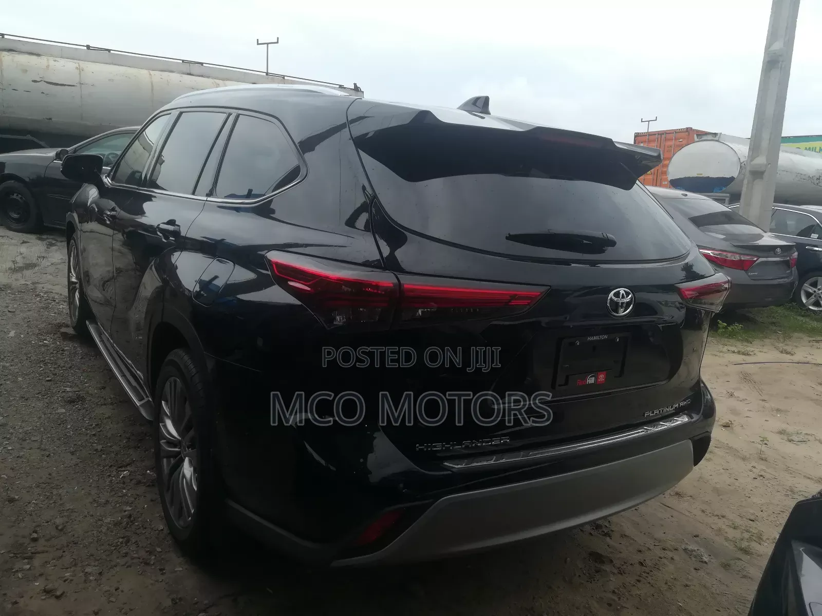 Toyota Highlander Platinum 2021 Black