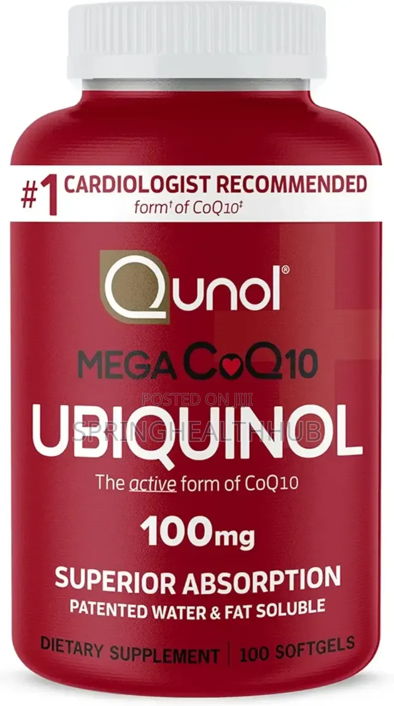 Ubiquinol 100mg X 100 Softgels