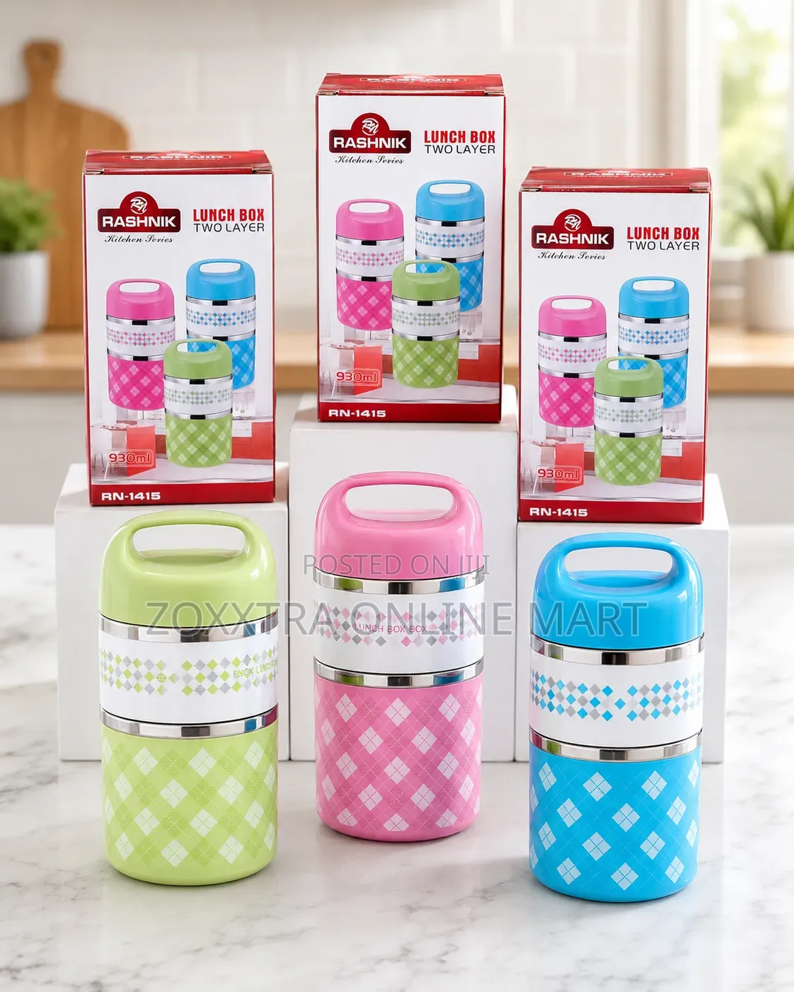 Rashnik Two-Layer Lunch Food Flask.