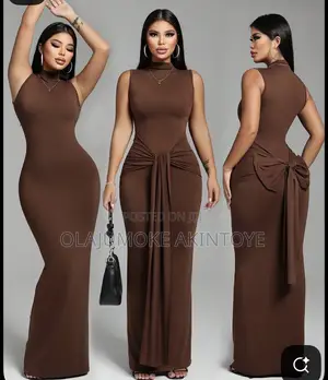 Crepe Smoky Gown