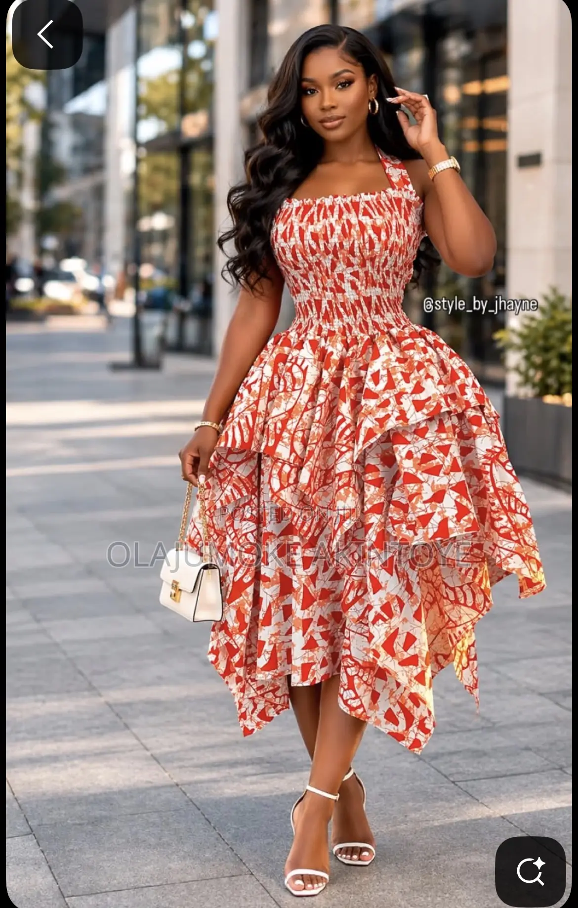 Crepe Smoky Gown