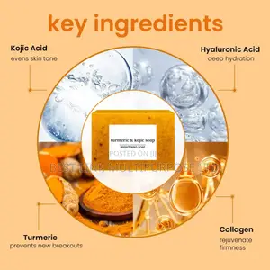 Tumeric and Kojic Acid Soap (Bulk Only)