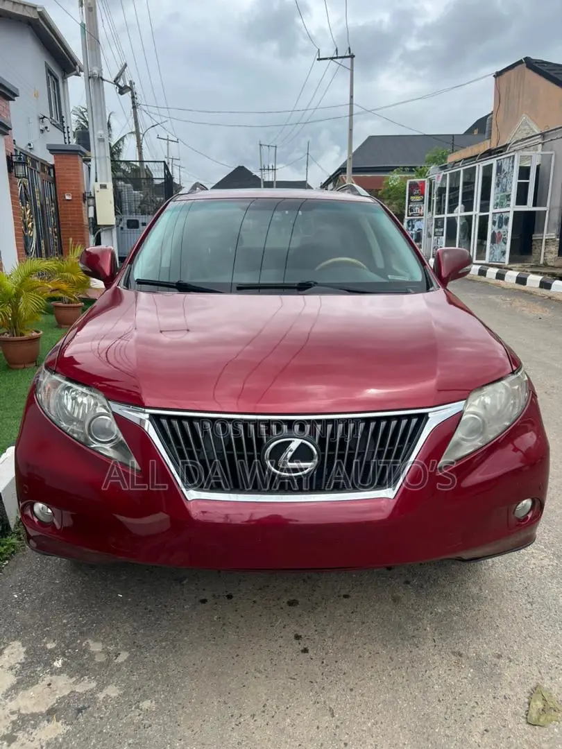 Lexus RX 2010 Red