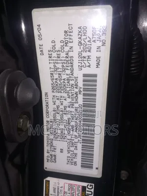 Lexus GX 470 Sport Utility 2005 Black