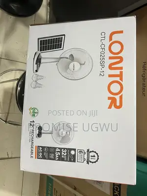 Lontor 12” Table Fan