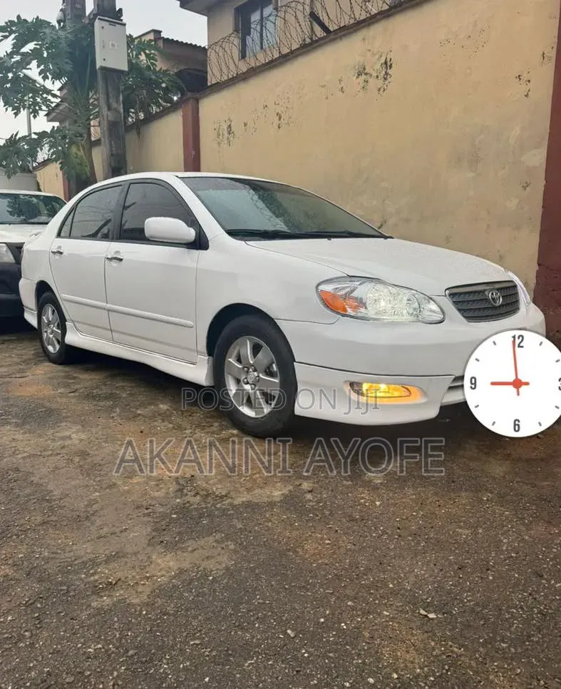 Toyota Corolla S 2007 White