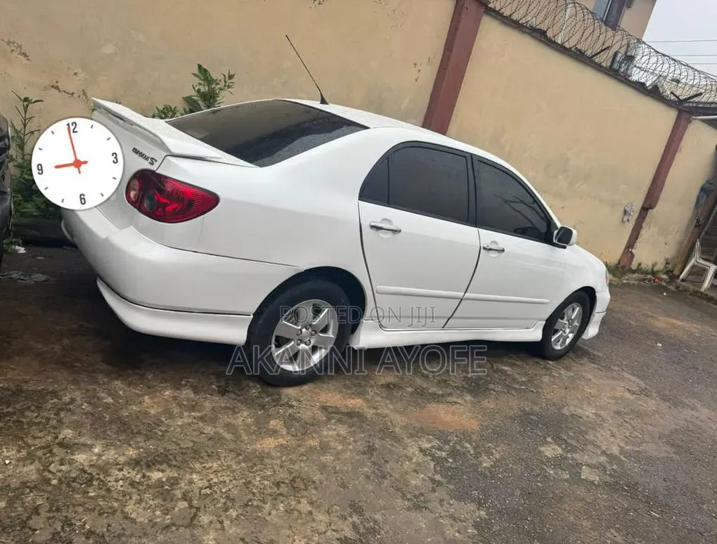 Toyota Corolla S 2007 White