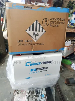 200ah 12v Cworth Energy Solar Lithium Ion Battery